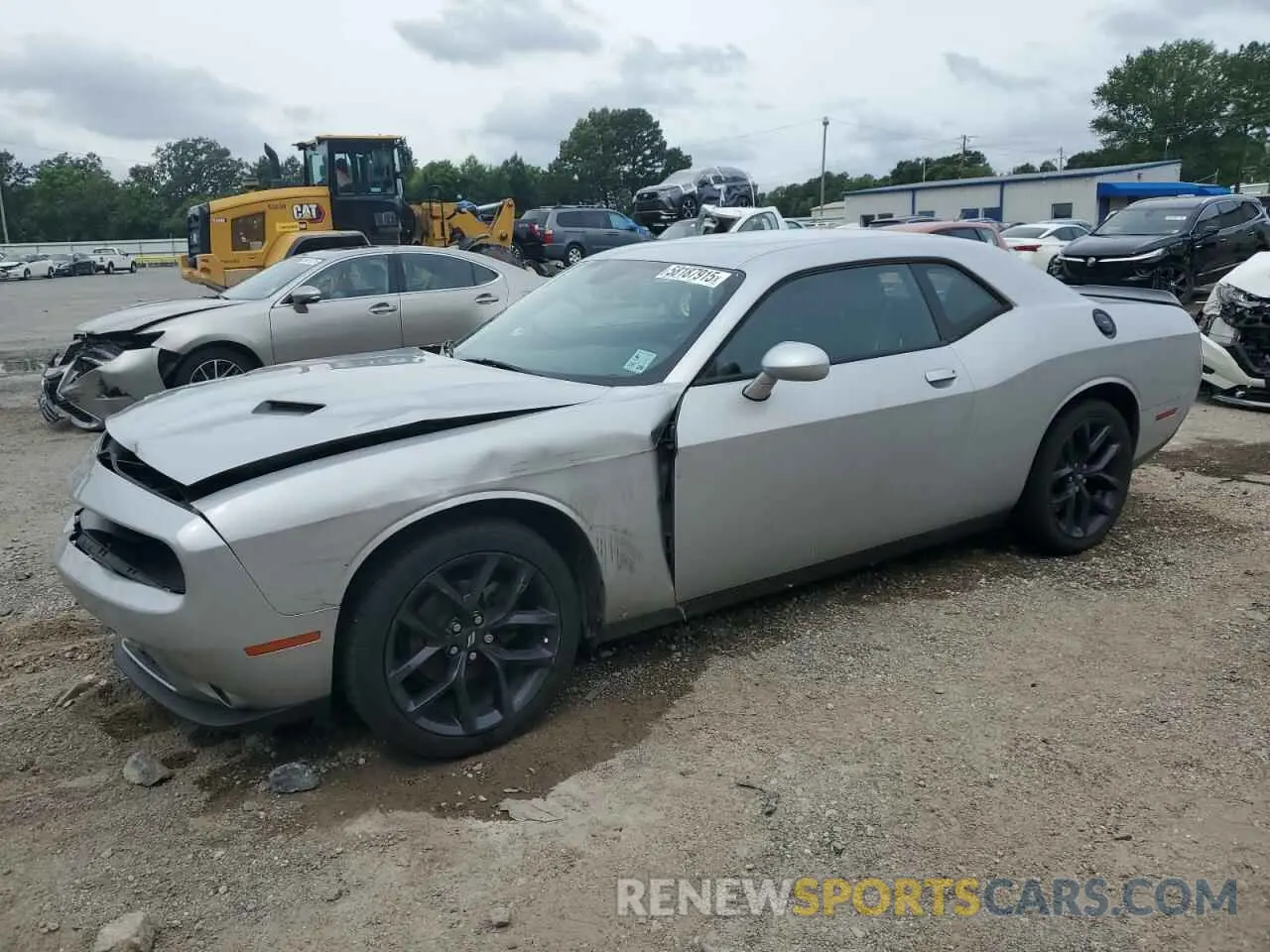 1 Photograph of a damaged car 2C3CDZAG6LH161541 DODGE CHALLENGER 2020