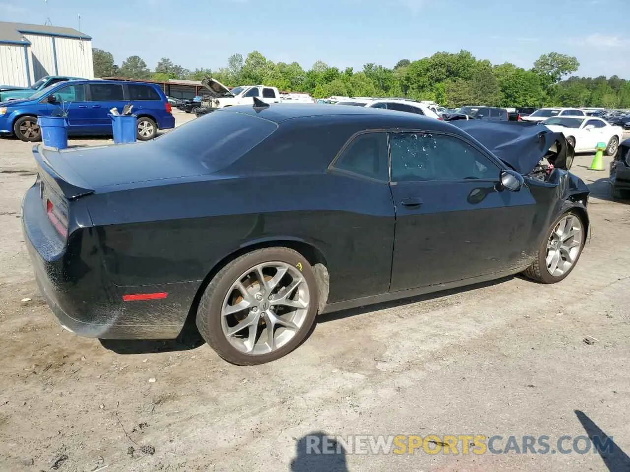 3 Photograph of a damaged car 2C3CDZAG6LH185290 DODGE CHALLENGER 2020