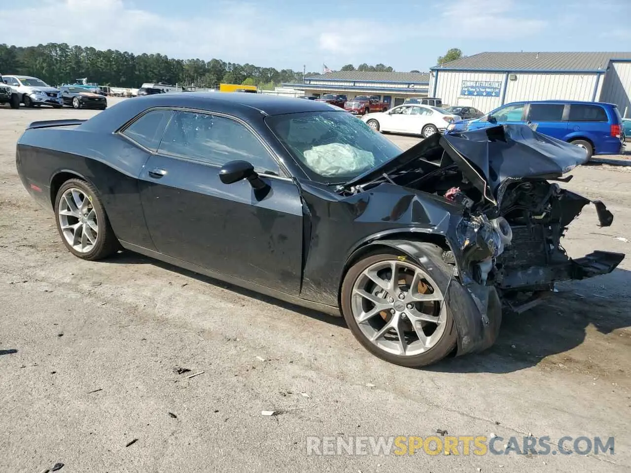 4 Photograph of a damaged car 2C3CDZAG6LH185290 DODGE CHALLENGER 2020