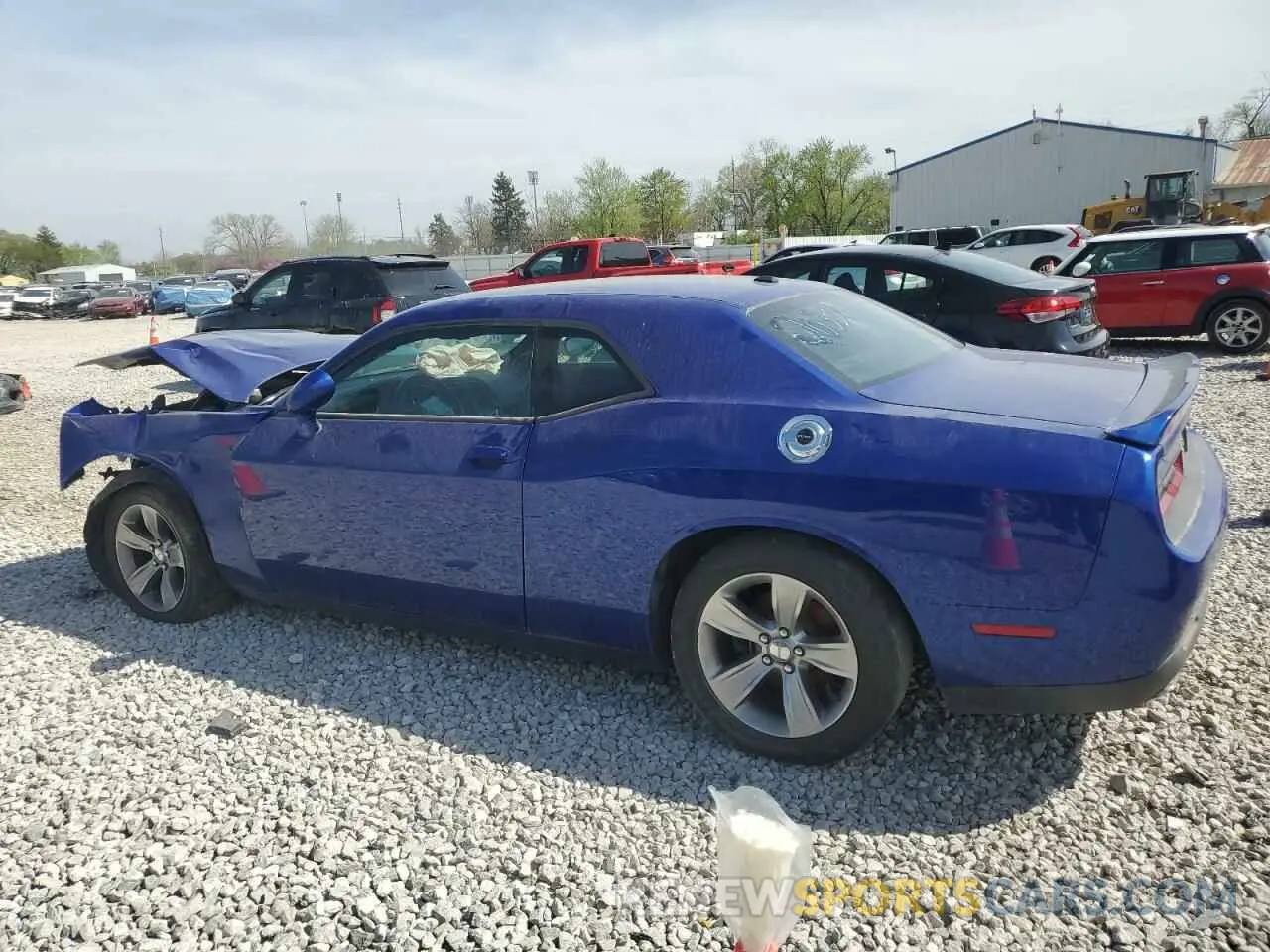 2 Photograph of a damaged car 2C3CDZAG6LH203318 DODGE CHALLENGER 2020