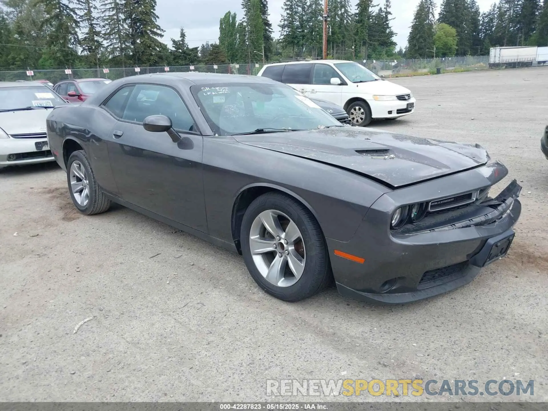 1 Photograph of a damaged car 2C3CDZAG6LH226713 DODGE CHALLENGER 2020