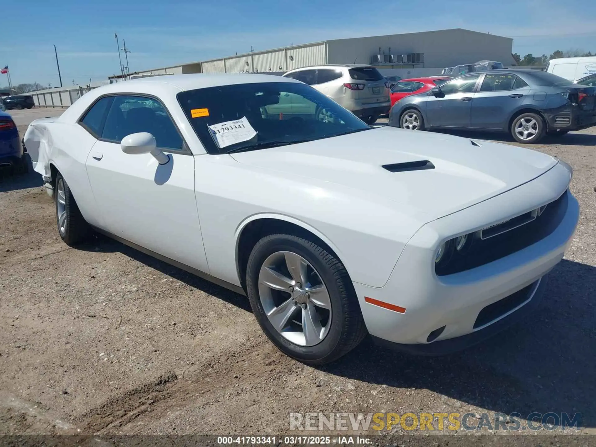 1 Photograph of a damaged car 2C3CDZAG7LH105589 DODGE CHALLENGER 2020