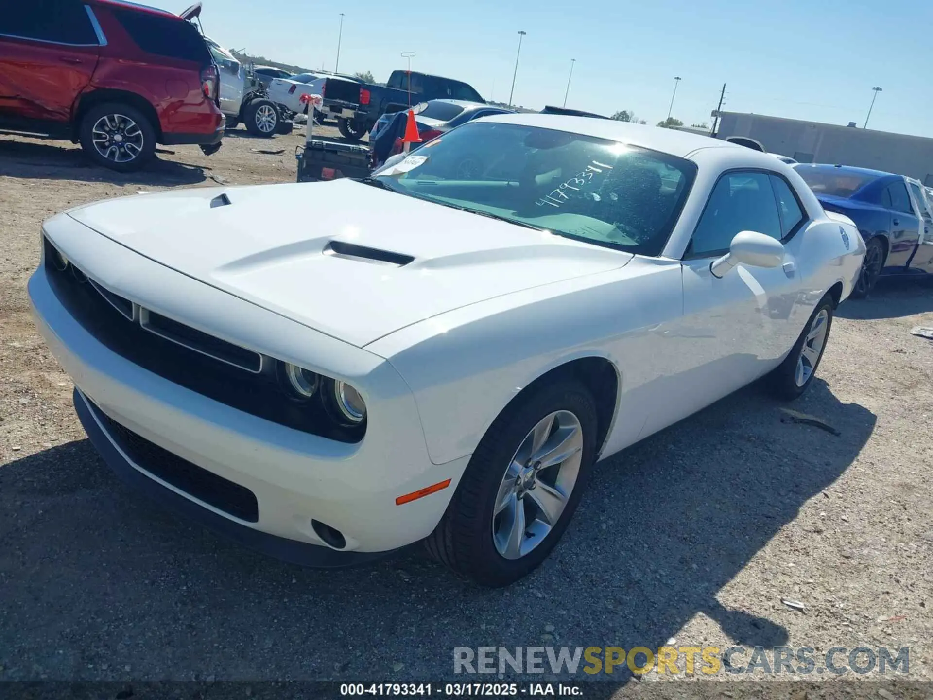 2 Photograph of a damaged car 2C3CDZAG7LH105589 DODGE CHALLENGER 2020