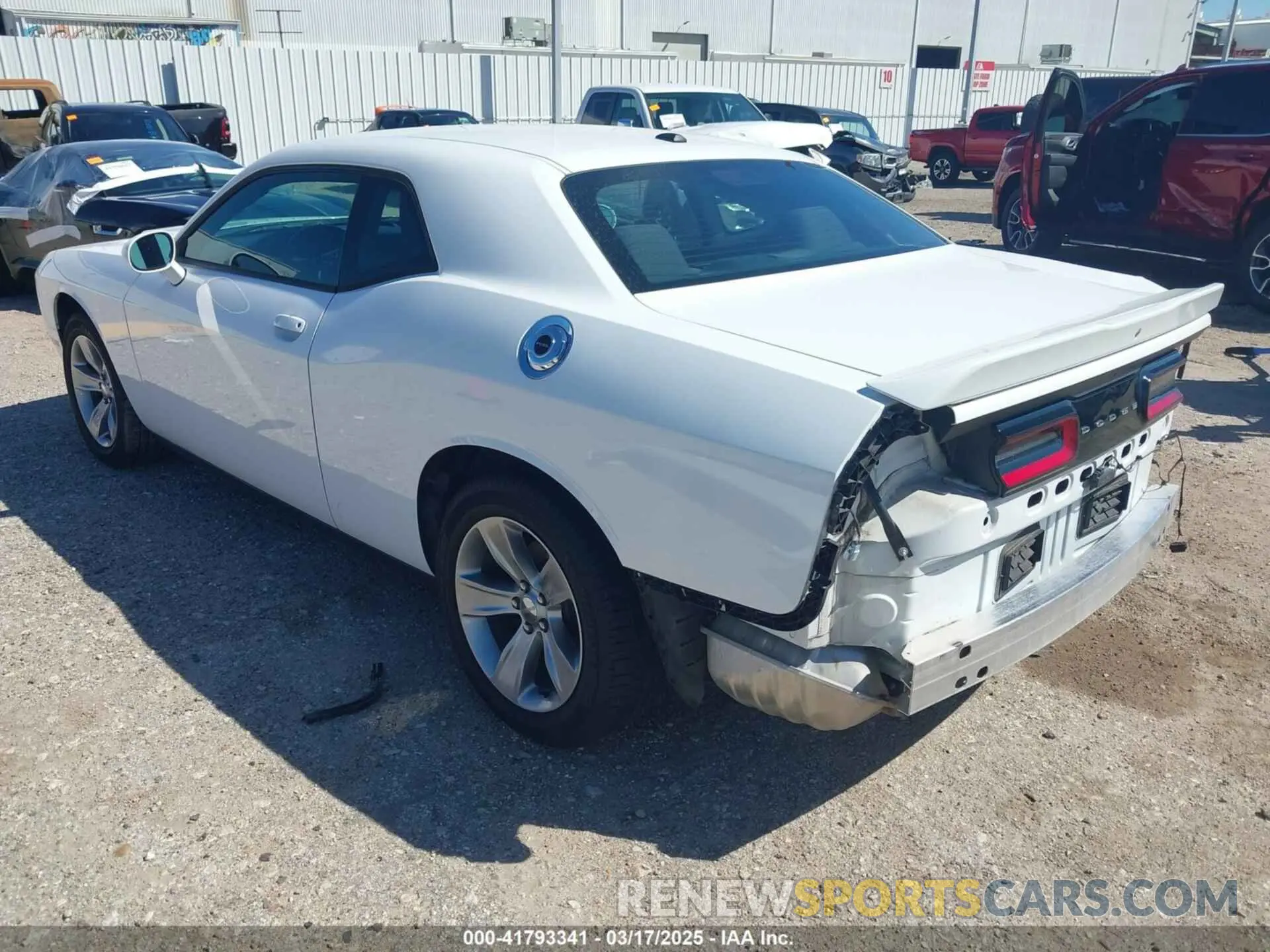 3 Photograph of a damaged car 2C3CDZAG7LH105589 DODGE CHALLENGER 2020