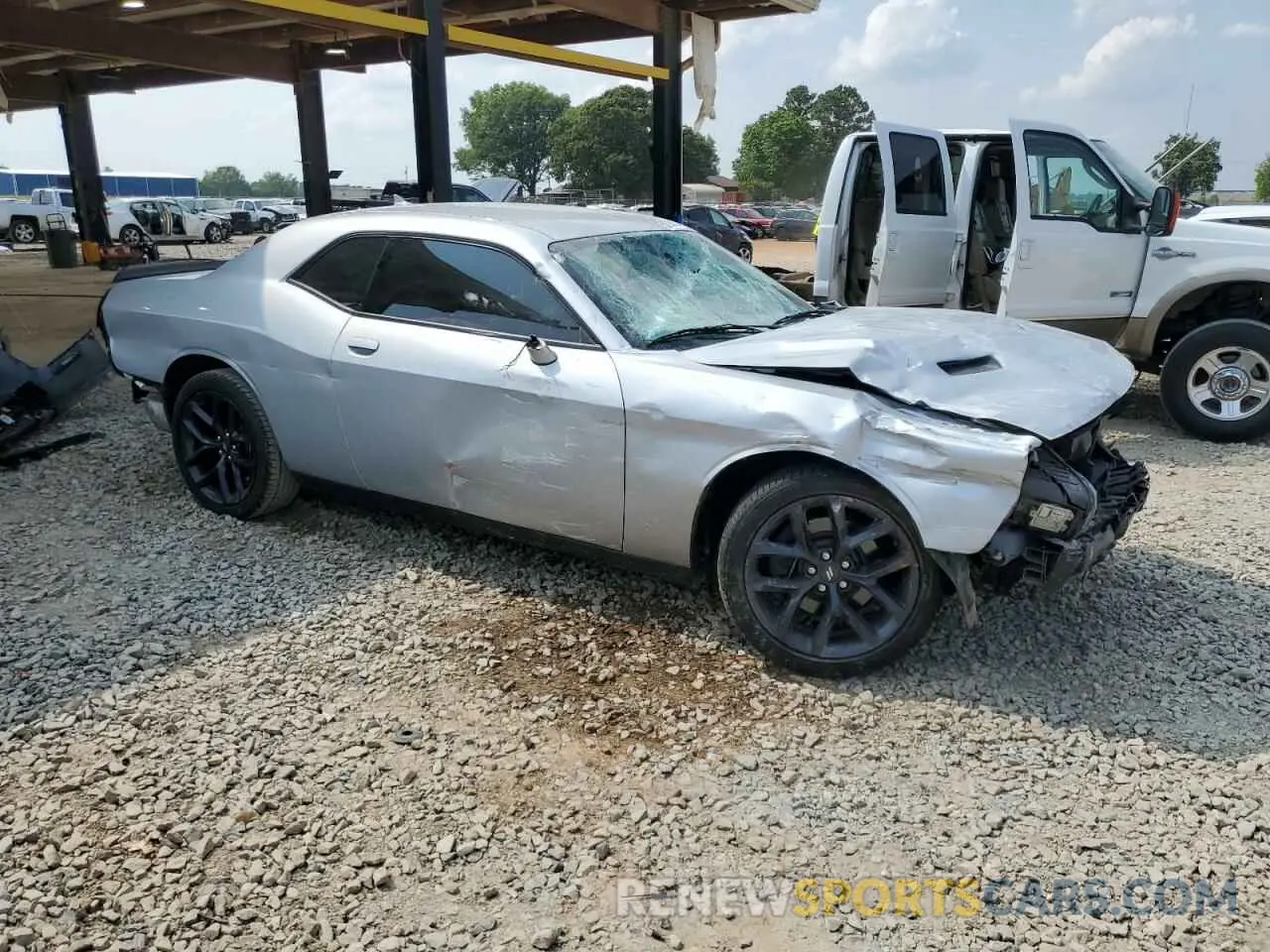 4 Photograph of a damaged car 2C3CDZAG7LH211086 DODGE CHALLENGER 2020