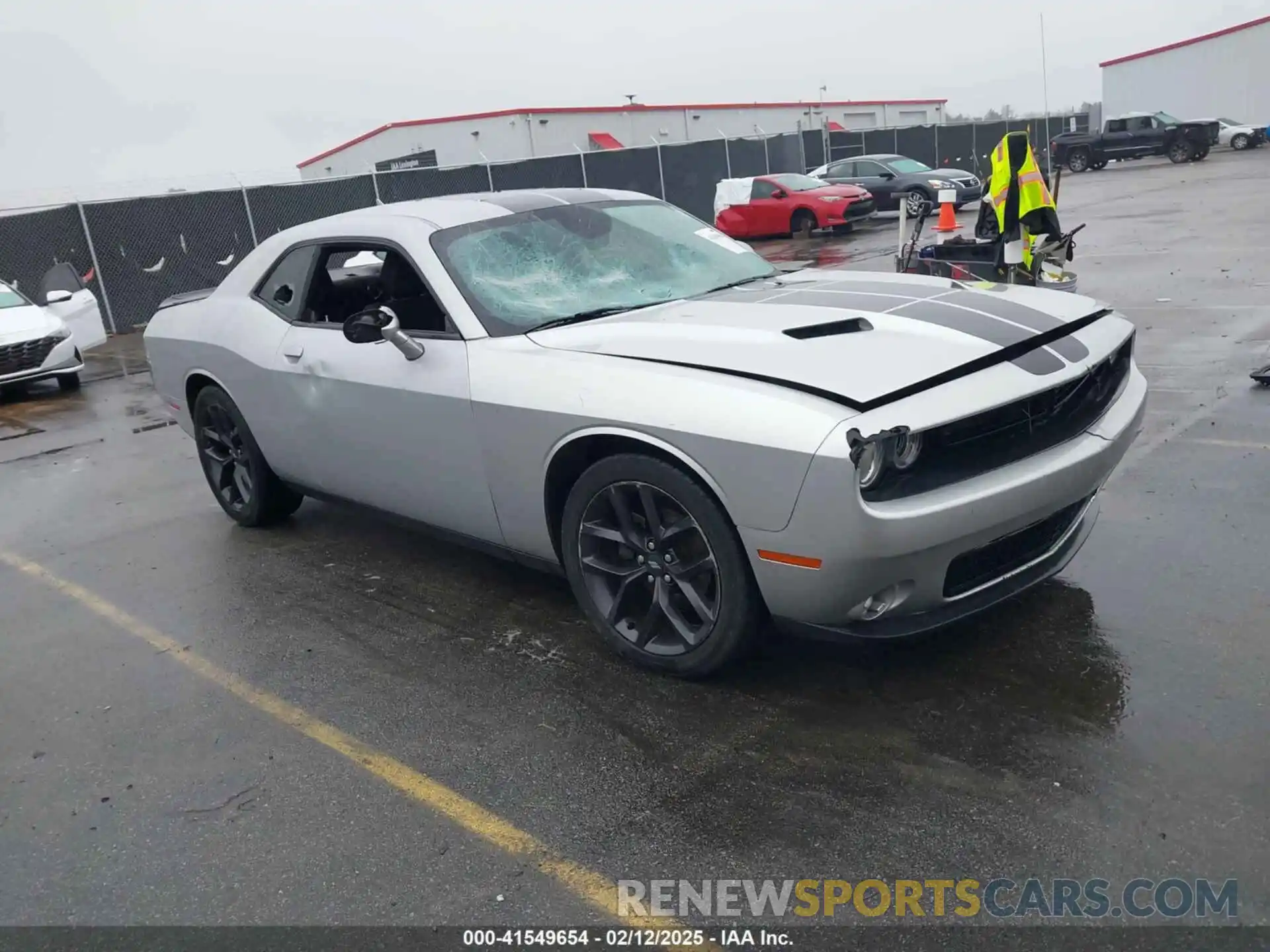 1 Photograph of a damaged car 2C3CDZAG8LH148659 DODGE CHALLENGER 2020