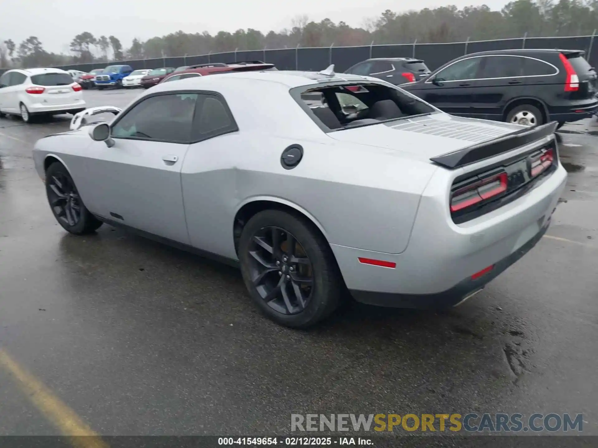 3 Photograph of a damaged car 2C3CDZAG8LH148659 DODGE CHALLENGER 2020