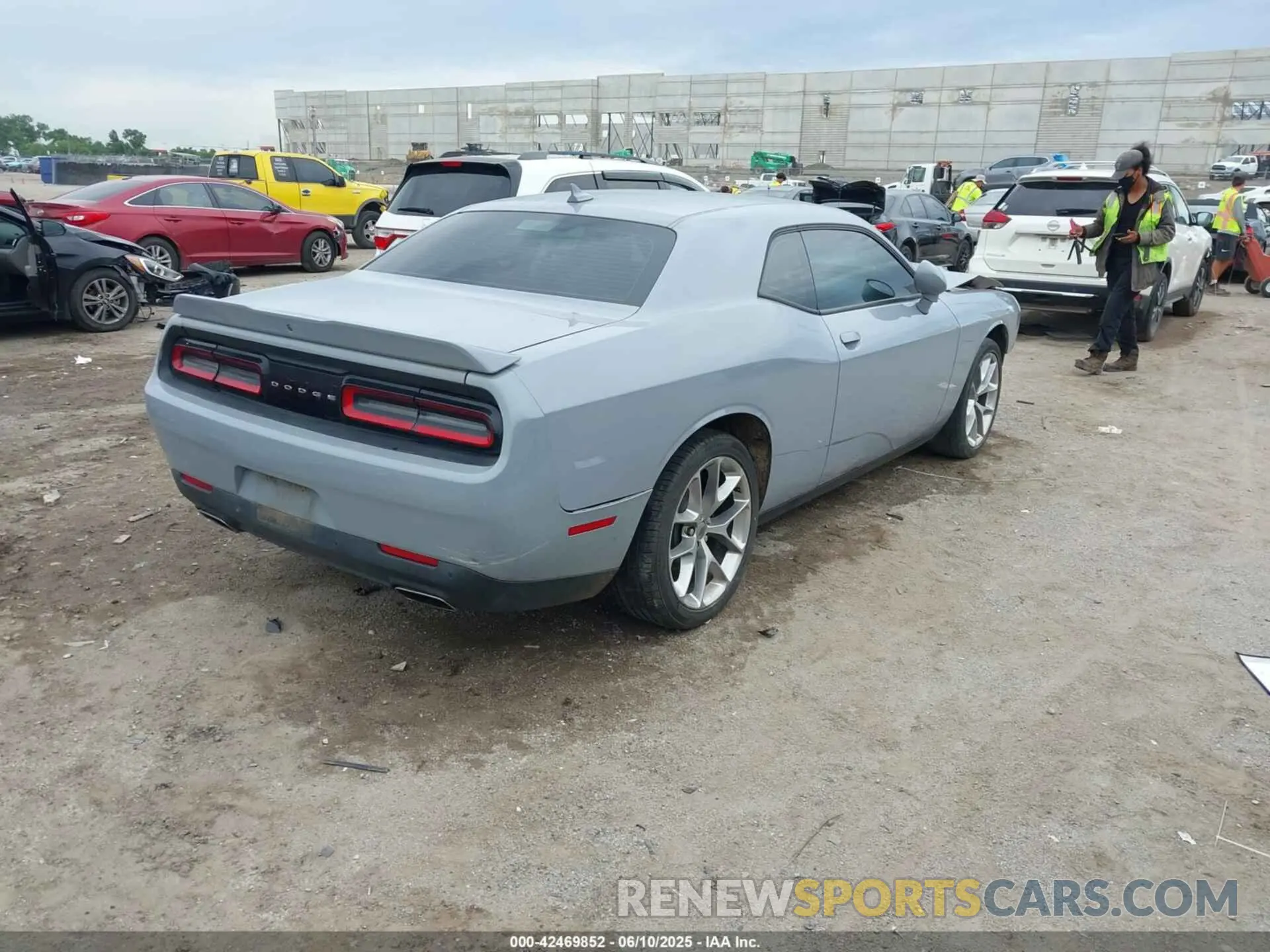 4 Photograph of a damaged car 2C3CDZAG8LH203773 DODGE CHALLENGER 2020