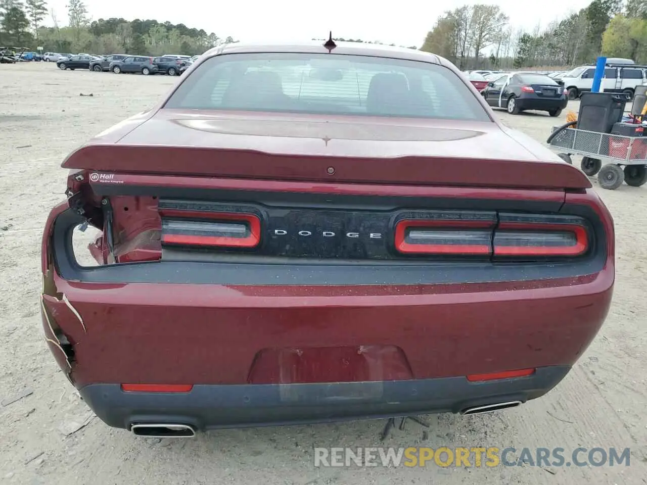 6 Photograph of a damaged car 2C3CDZAG8LH206771 DODGE CHALLENGER 2020