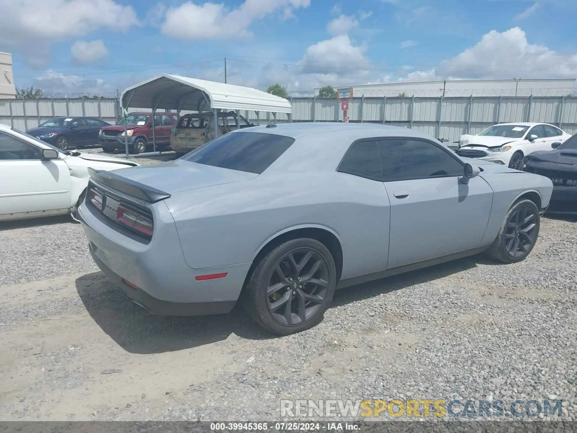 4 Photograph of a damaged car 2C3CDZAG9LH215222 DODGE CHALLENGER 2020
