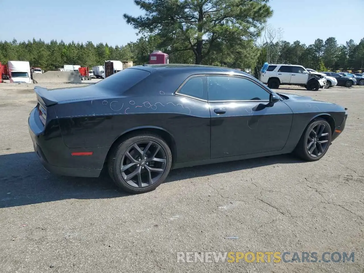 3 Photograph of a damaged car 2C3CDZAGXLH113167 DODGE CHALLENGER 2020