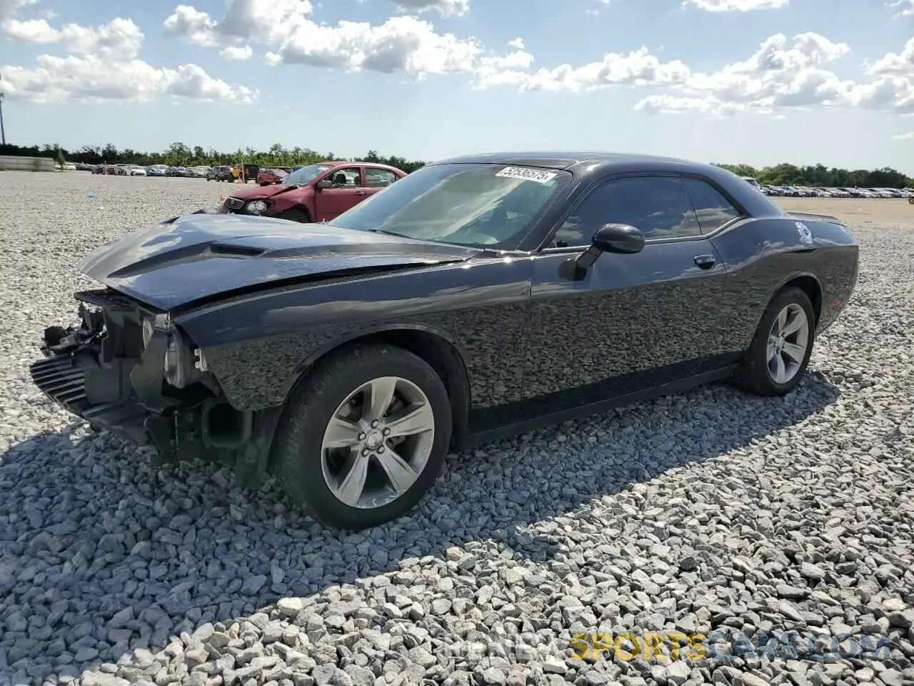 1 Photograph of a damaged car 2C3CDZAGXLH172946 DODGE CHALLENGER 2020