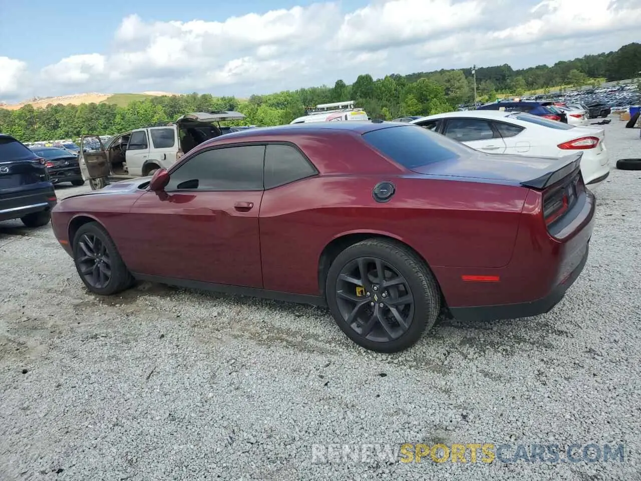 2 Photograph of a damaged car 2C3CDZAGXLH218226 DODGE CHALLENGER 2020