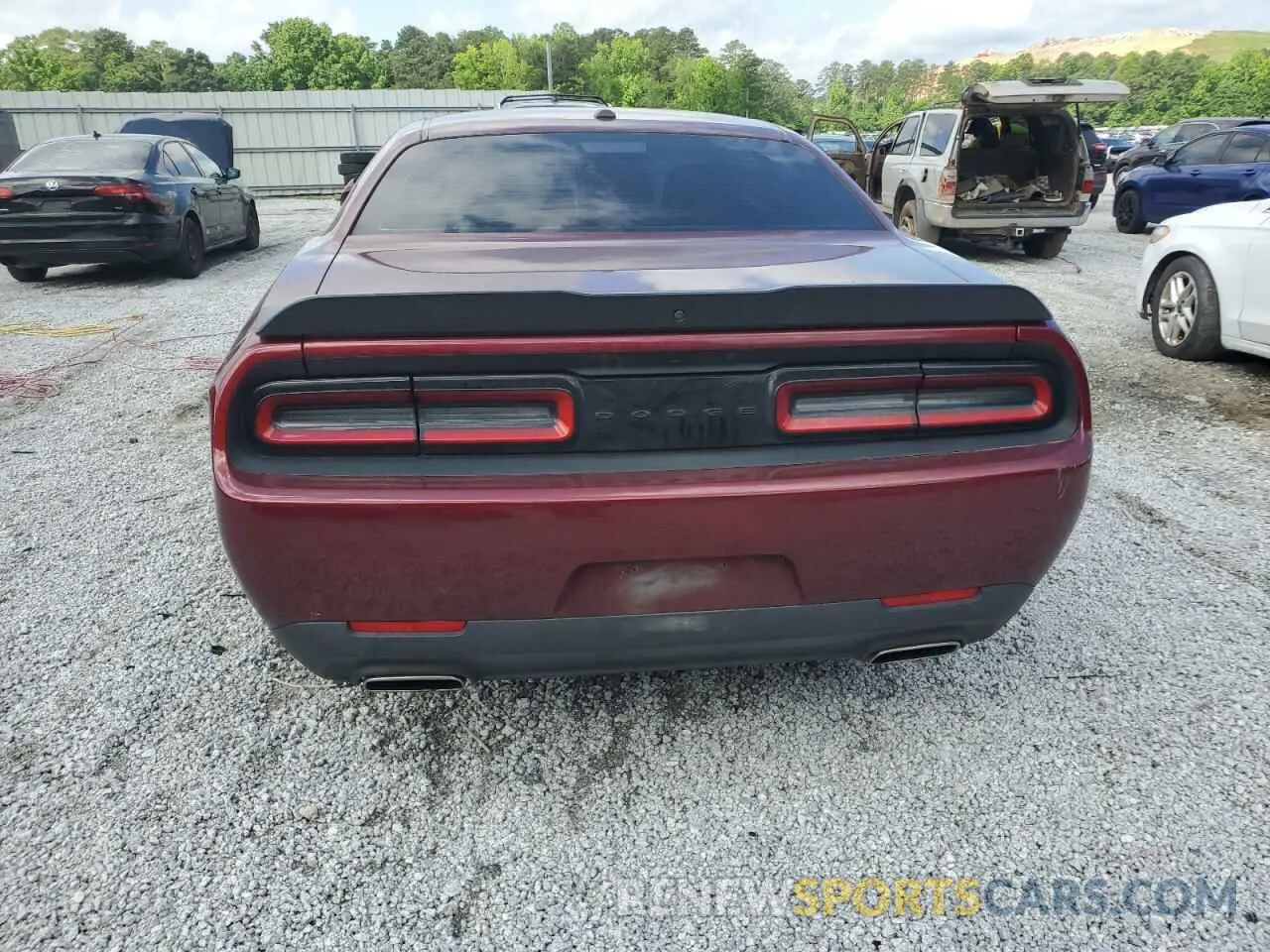 6 Photograph of a damaged car 2C3CDZAGXLH218226 DODGE CHALLENGER 2020