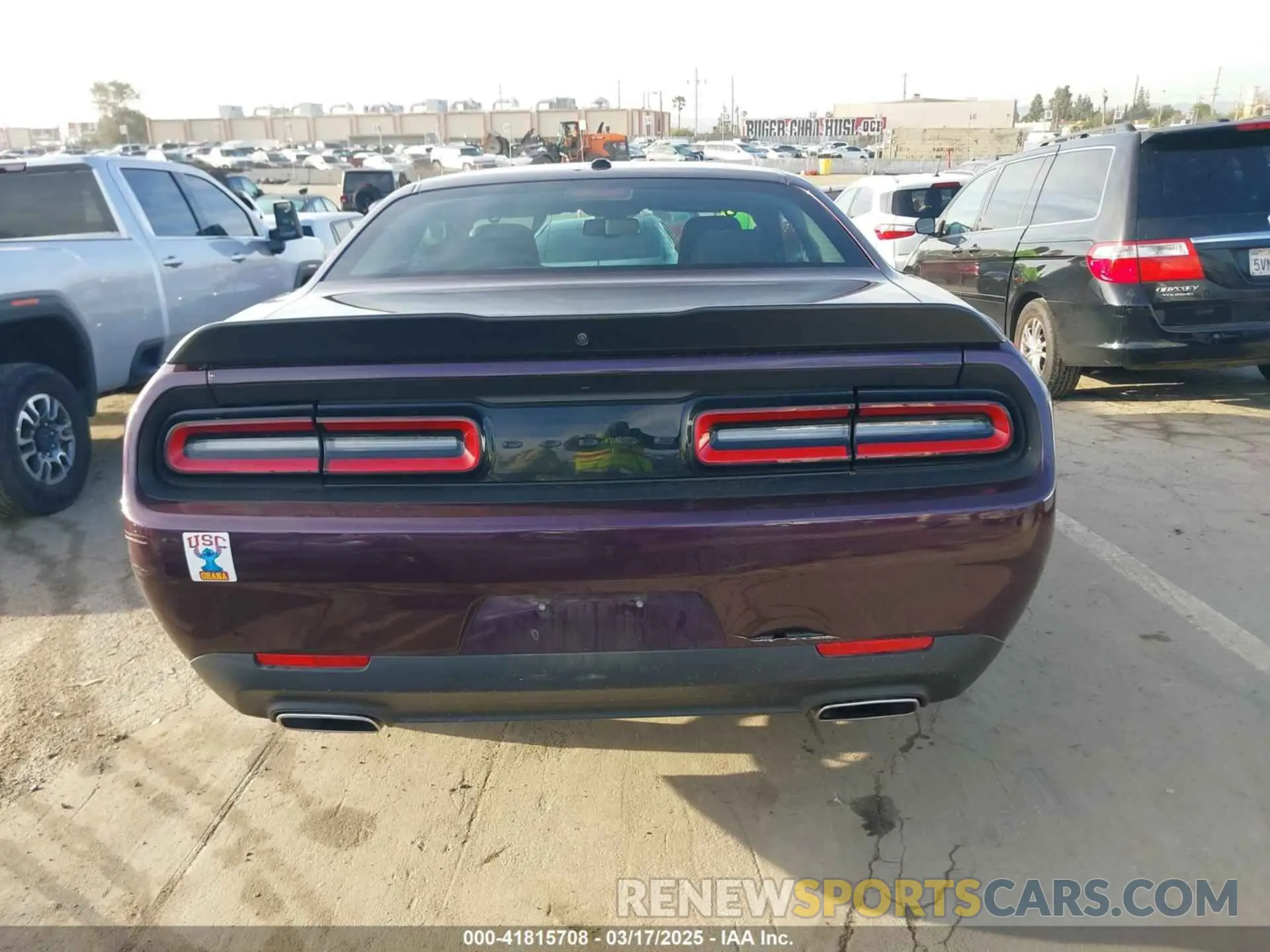 16 Photograph of a damaged car 2C3CDZAGXLH247306 DODGE CHALLENGER 2020