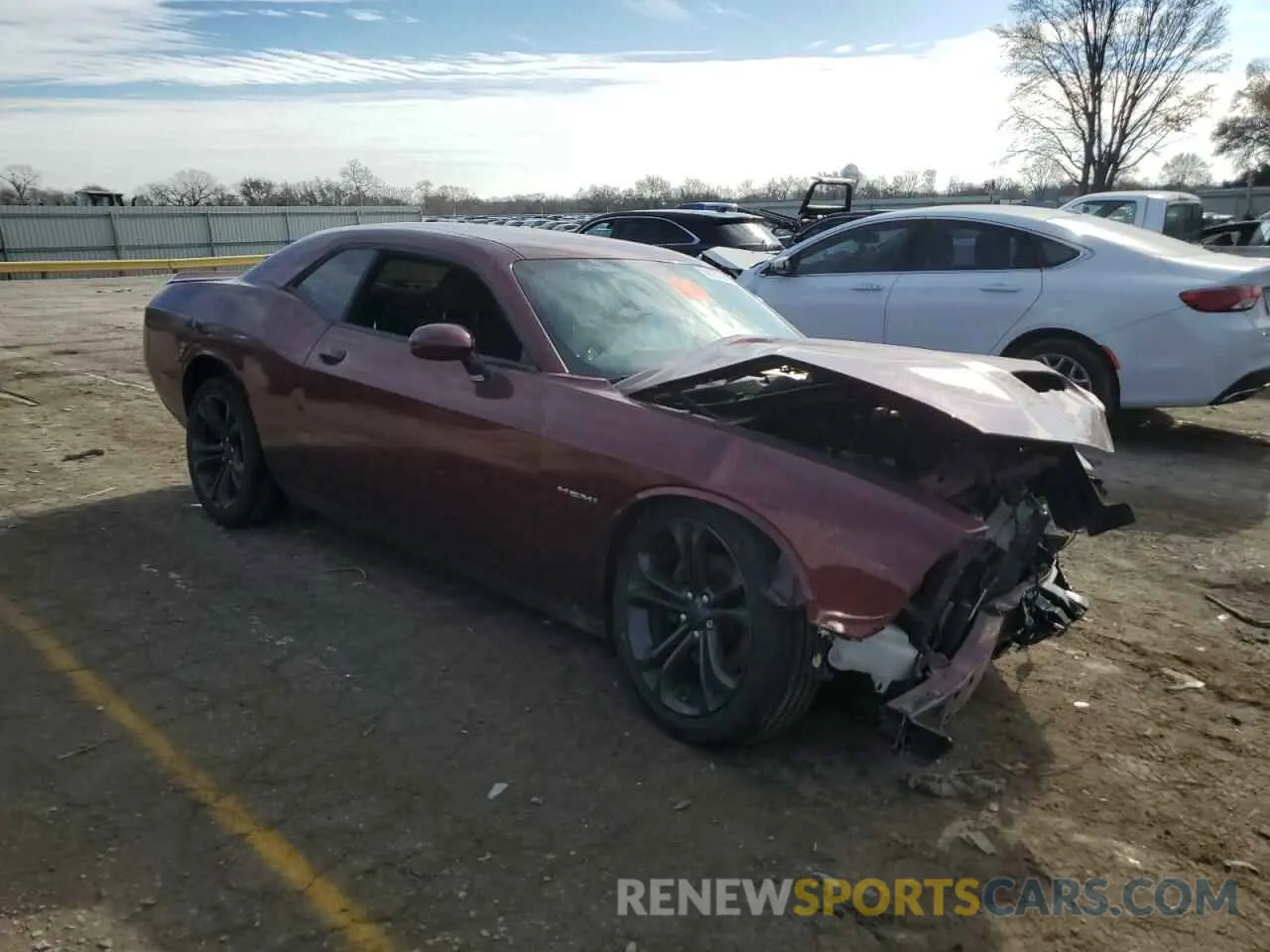 4 Photograph of a damaged car 2C3CDZBT2LH118617 DODGE CHALLENGER 2020