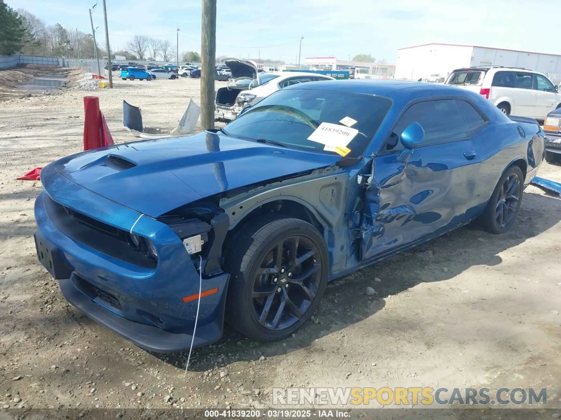2 Photograph of a damaged car 2C3CDZBT3LH182889 DODGE CHALLENGER 2020