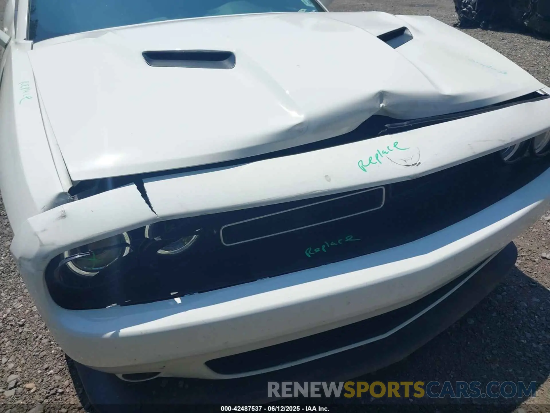 6 Photograph of a damaged car 2C3CDZBT3LH210254 DODGE CHALLENGER 2020
