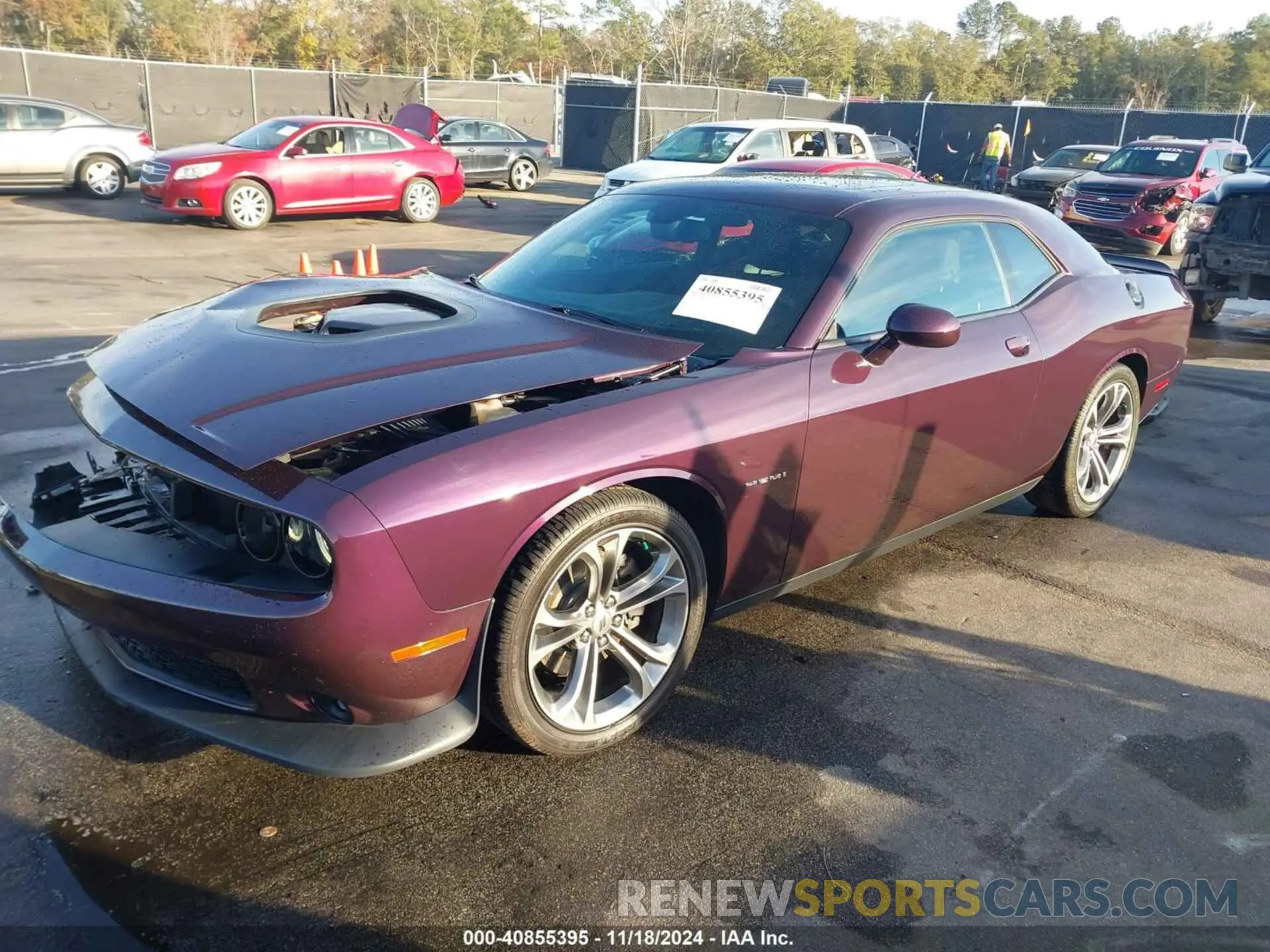 2 Photograph of a damaged car 2C3CDZBT4LH236619 DODGE CHALLENGER 2020