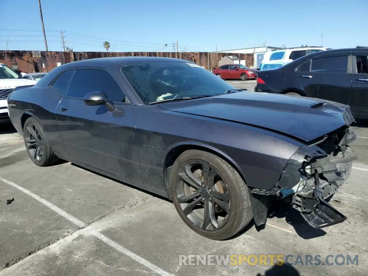 4 Photograph of a damaged car 2C3CDZBT5LH130955 DODGE CHALLENGER 2020