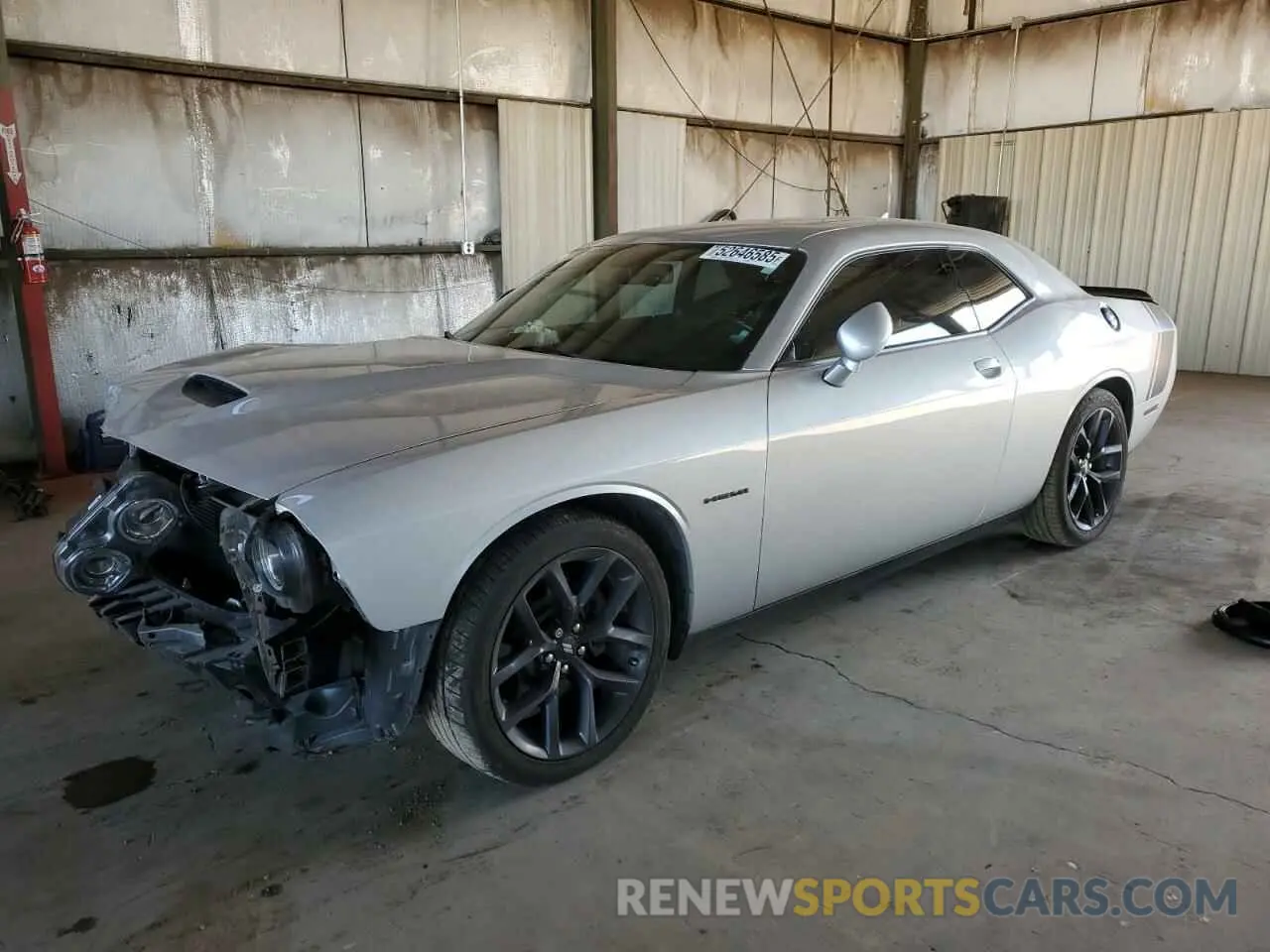 1 Photograph of a damaged car 2C3CDZBT8LH118962 DODGE CHALLENGER 2020