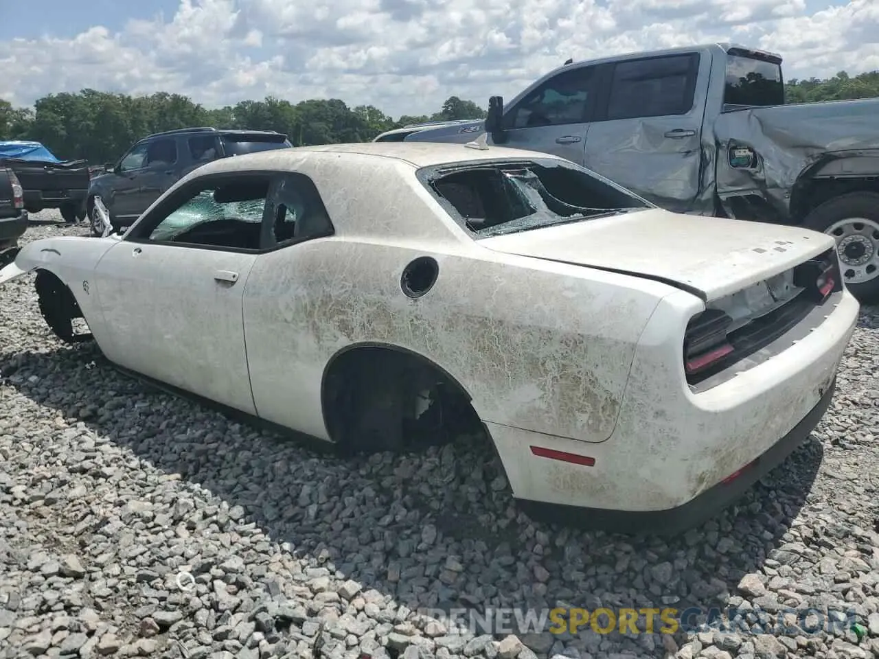 2 Photograph of a damaged car 2C3CDZC9XLH113829 DODGE CHALLENGER 2020