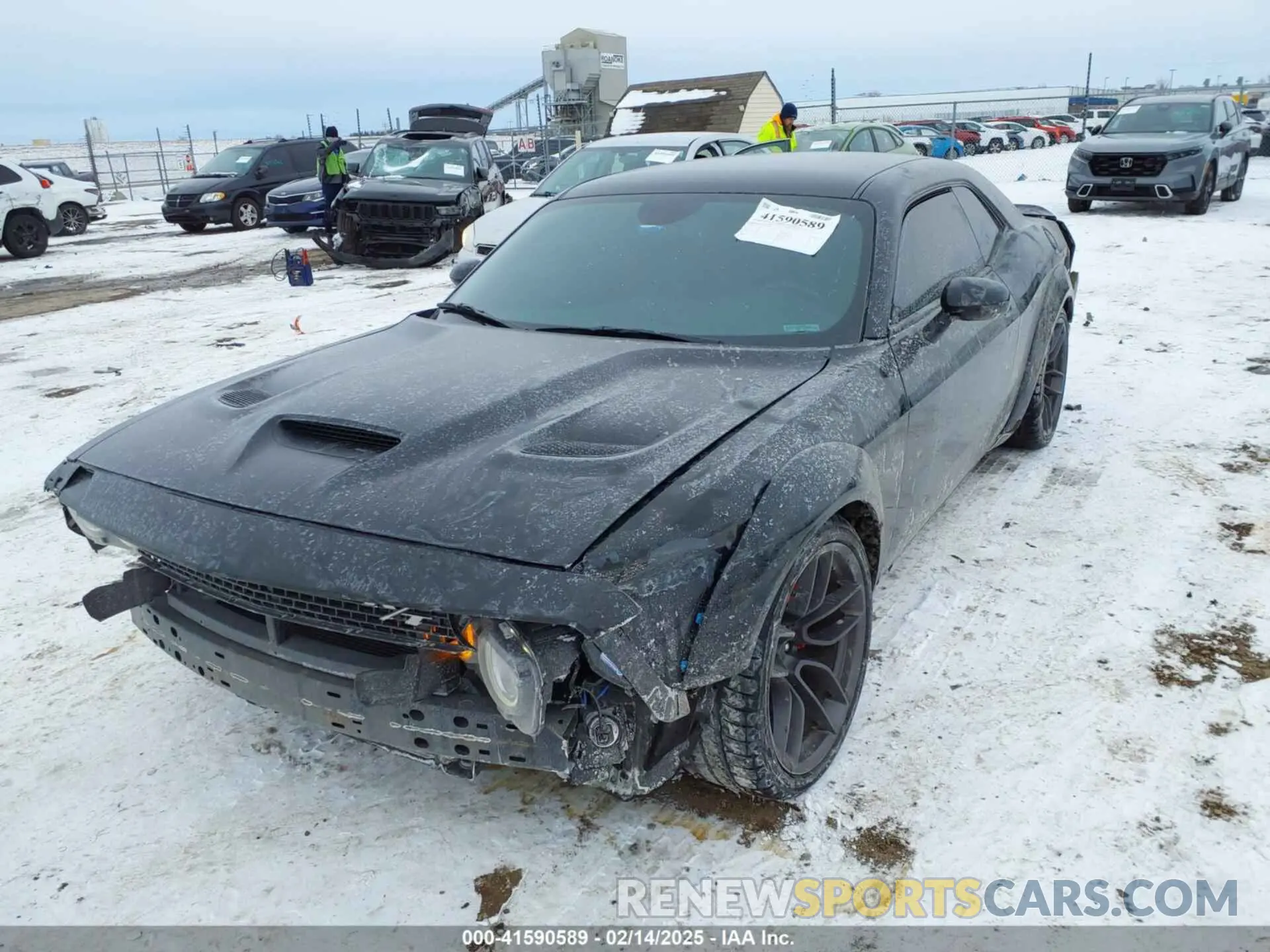 2 Photograph of a damaged car 2C3CDZFJ0LH149082 DODGE CHALLENGER 2020