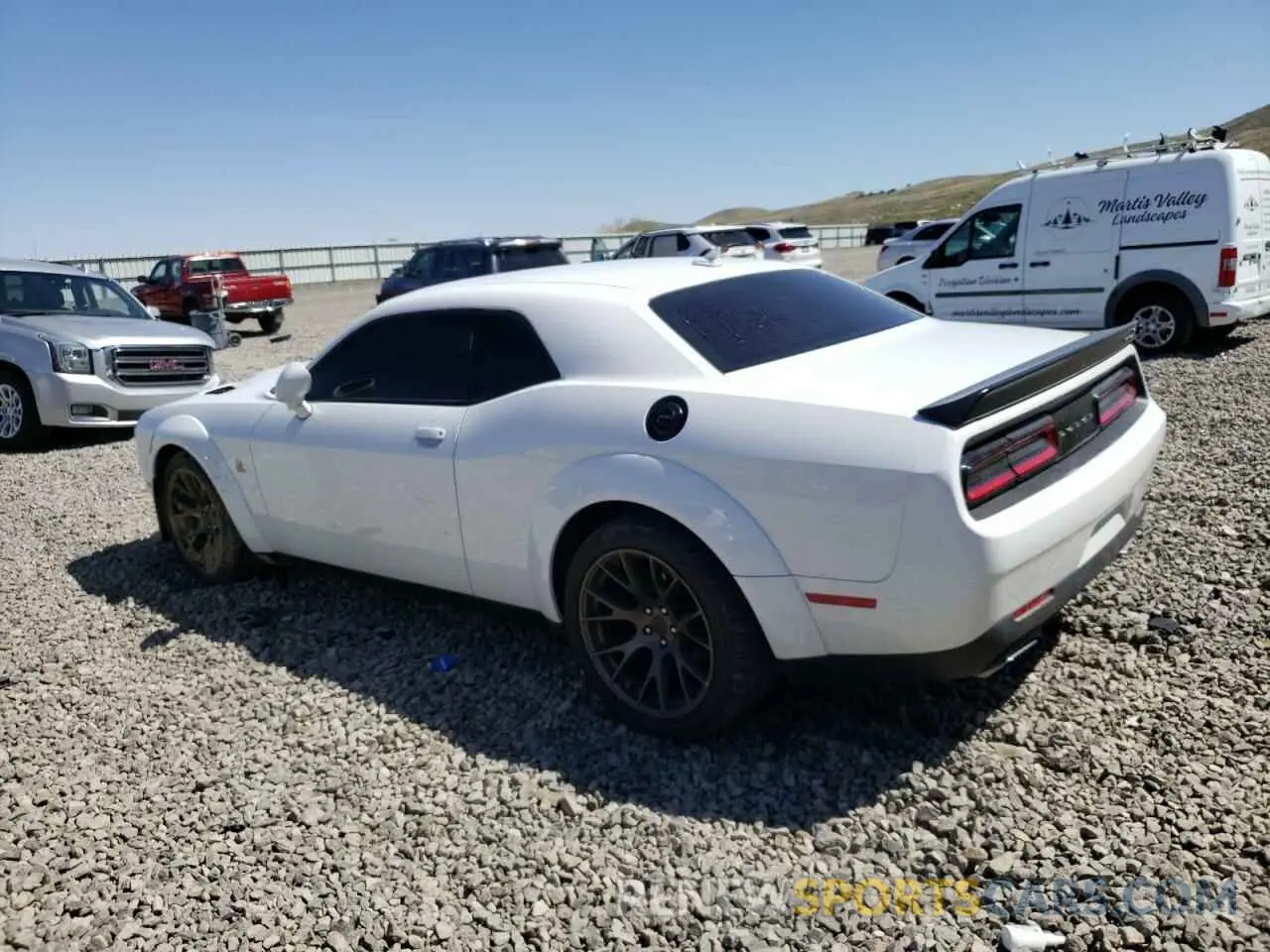 2 Photograph of a damaged car 2C3CDZFJ0LH156372 DODGE CHALLENGER 2020