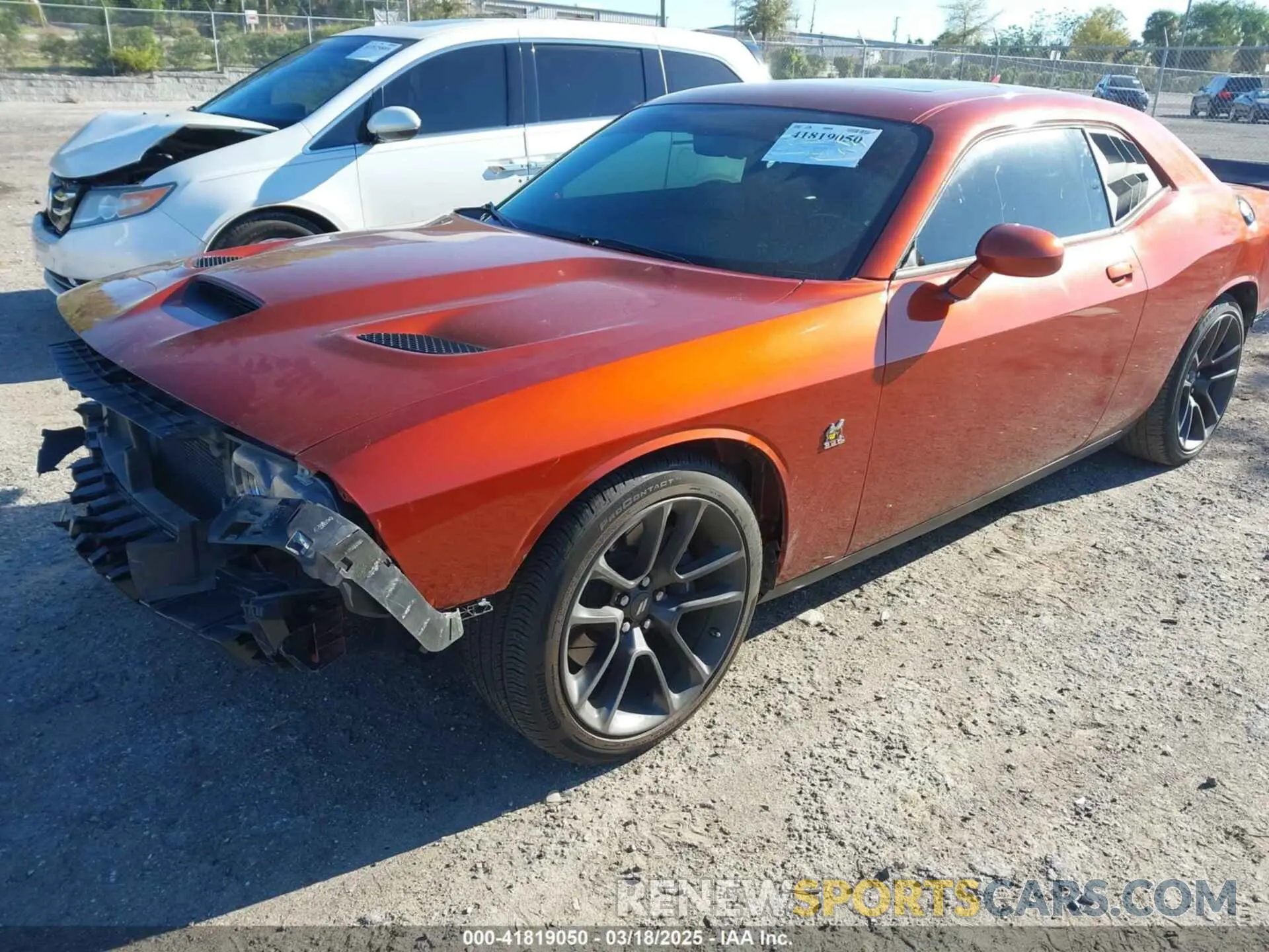 2 Photograph of a damaged car 2C3CDZFJ1LH243603 DODGE CHALLENGER 2020