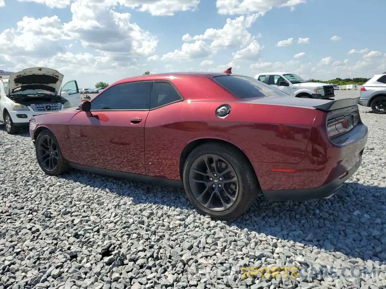 2 Photograph of a damaged car 2C3CDZFJ4LH103710 DODGE CHALLENGER 2020