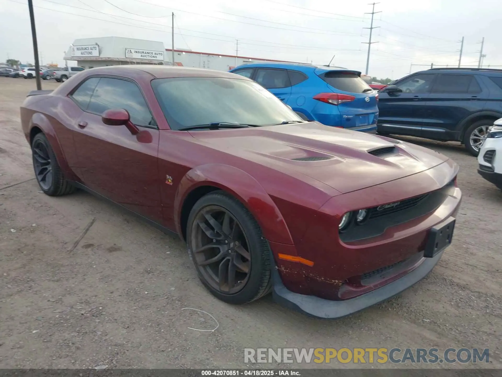 1 Photograph of a damaged car 2C3CDZFJ5LH198861 DODGE CHALLENGER 2020