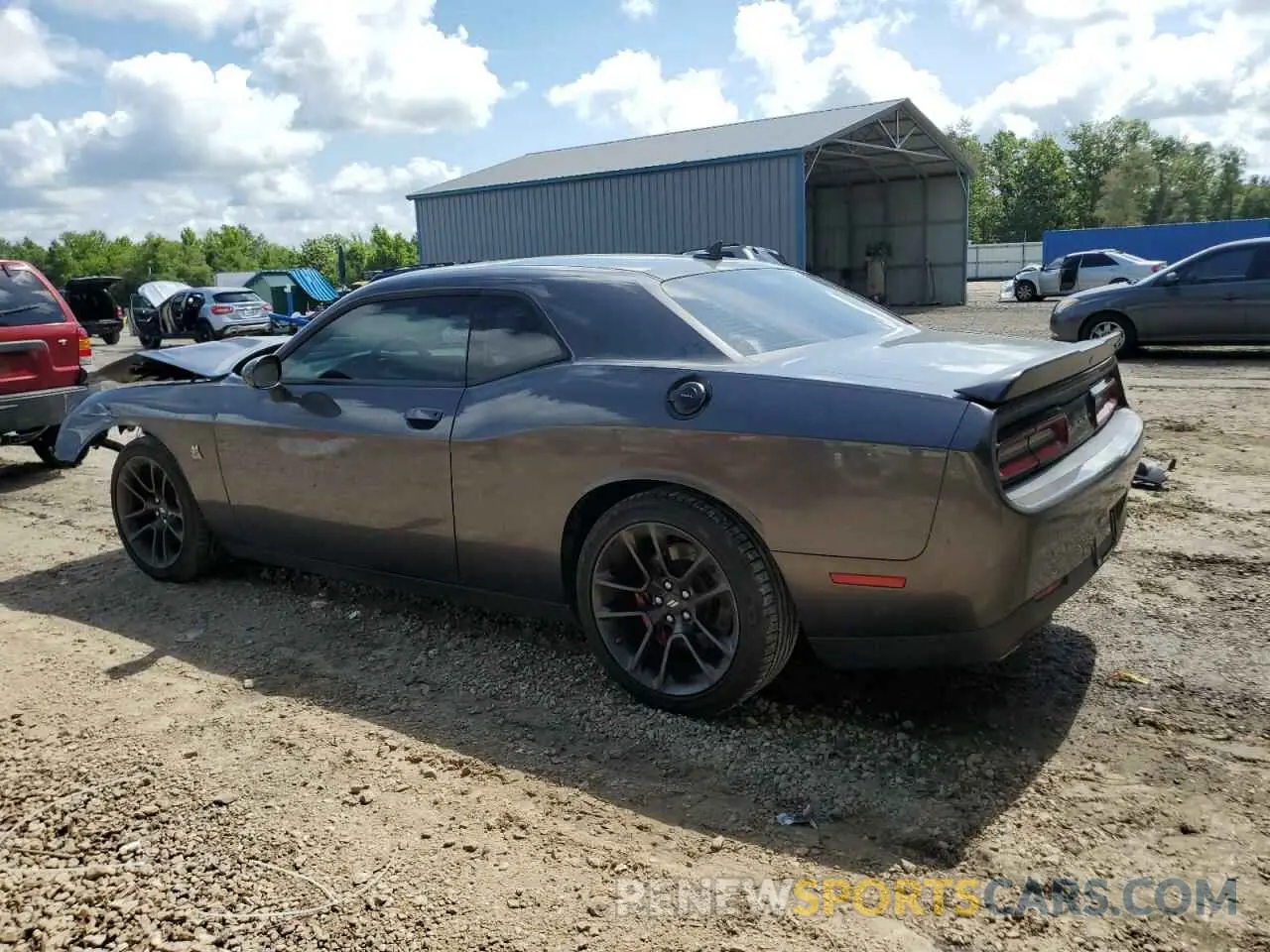 2 Photograph of a damaged car 2C3CDZFJ6LH104504 DODGE CHALLENGER 2020