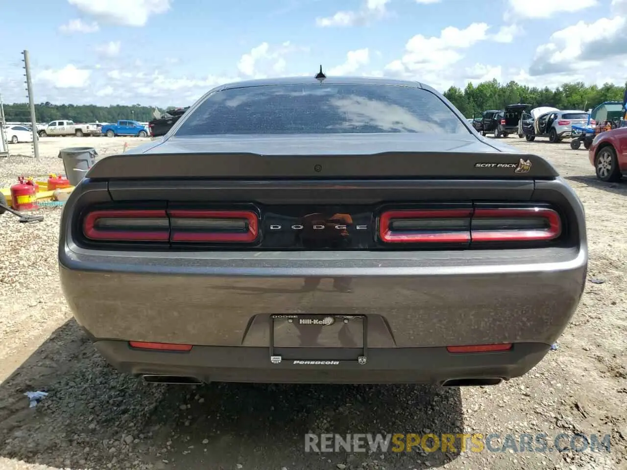 6 Photograph of a damaged car 2C3CDZFJ6LH104504 DODGE CHALLENGER 2020