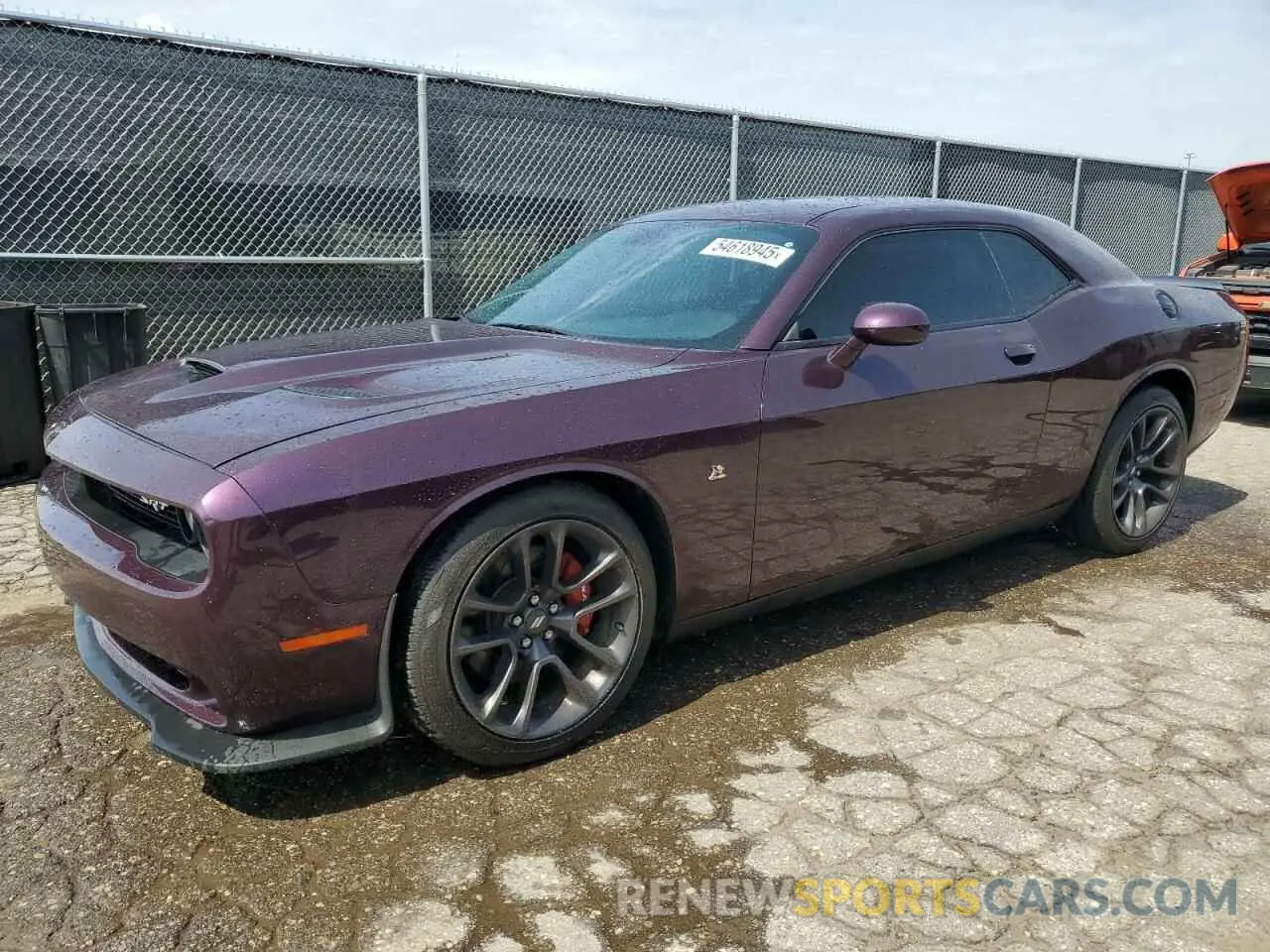 1 Photograph of a damaged car 2C3CDZFJ6LH181809 DODGE CHALLENGER 2020