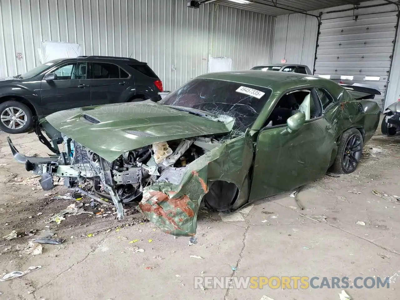 1 Photograph of a damaged car 2C3CDZFJ6LH236677 DODGE CHALLENGER 2020