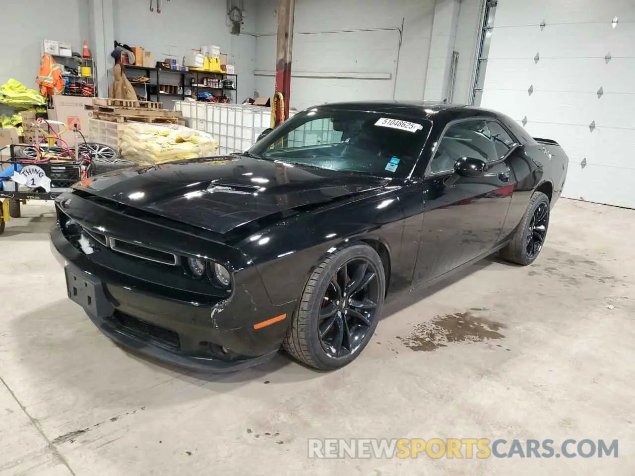1 Photograph of a damaged car 2C3CDZGG6LH121645 DODGE CHALLENGER 2020
