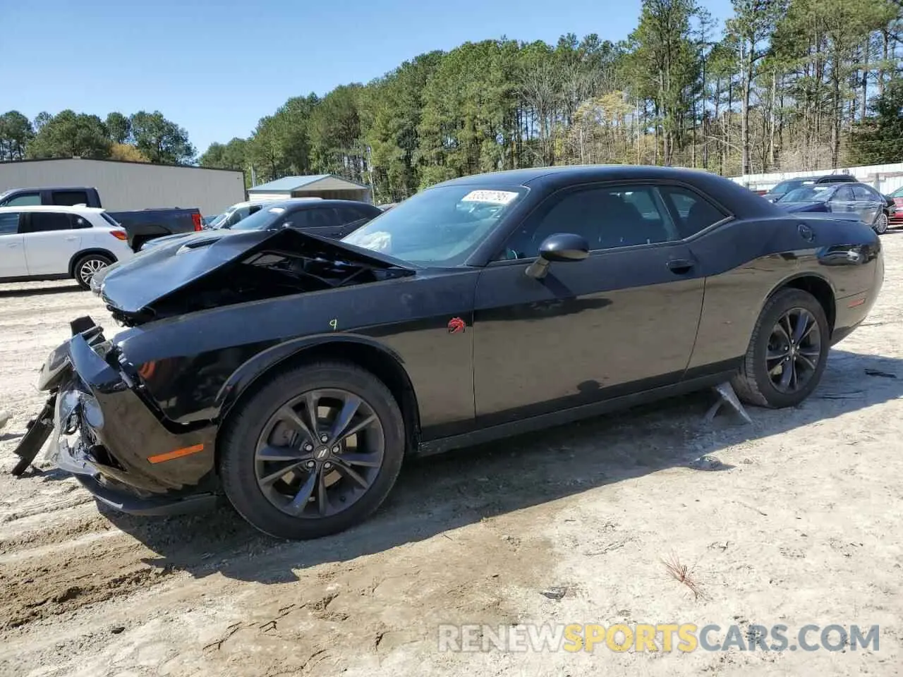1 Photograph of a damaged car 2C3CDZGG9LH110851 DODGE CHALLENGER 2020