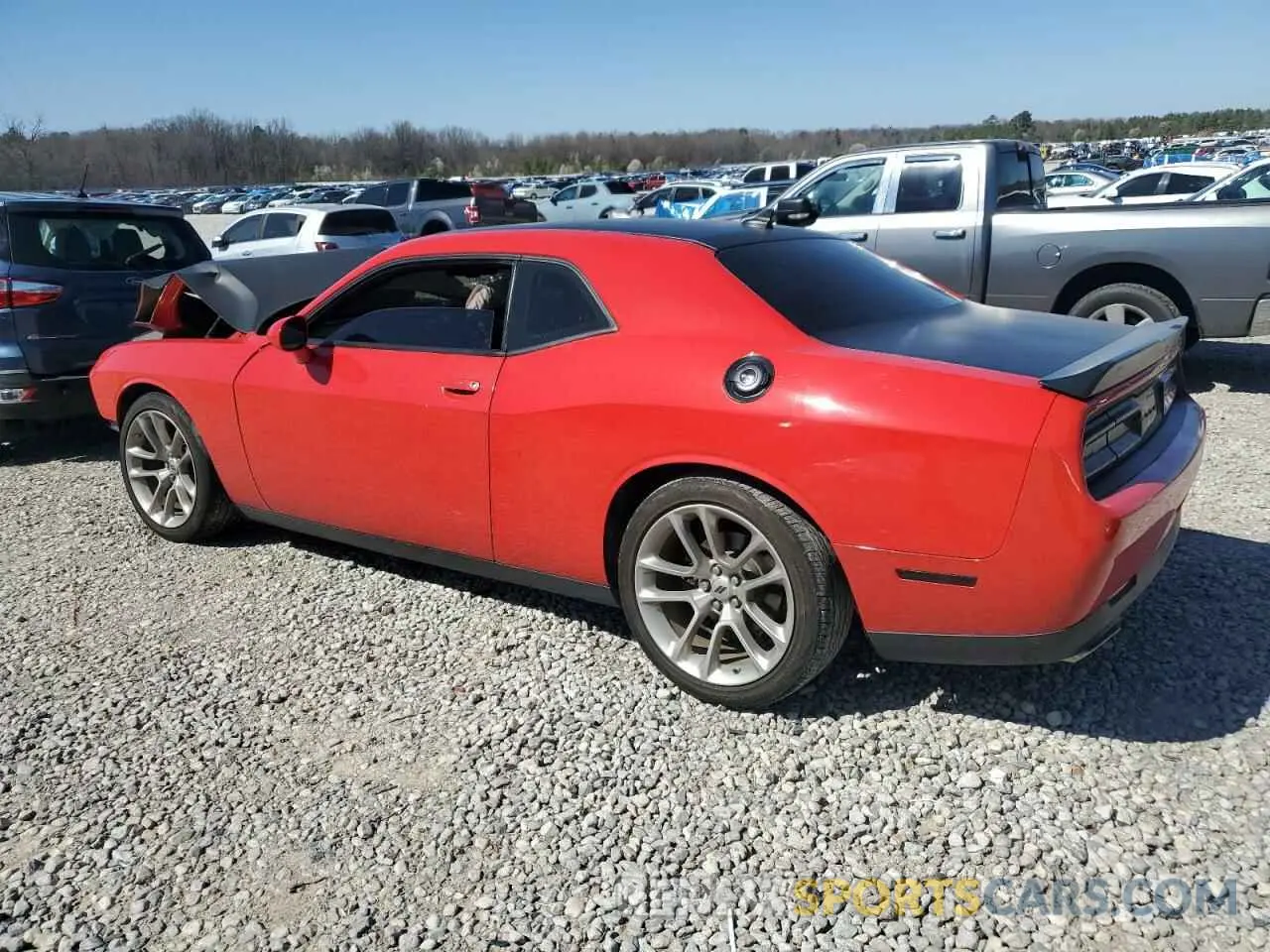 2 Photograph of a damaged car 2C3CDZJG5LH138607 DODGE CHALLENGER 2020