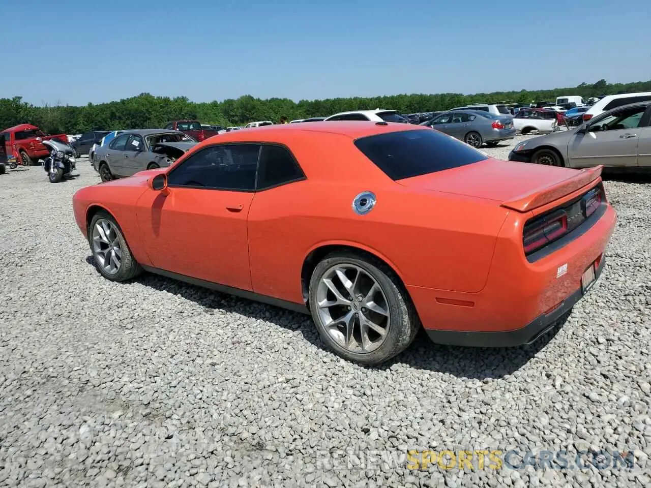 2 Photograph of a damaged car 2C3CDZJG7LH113191 DODGE CHALLENGER 2020