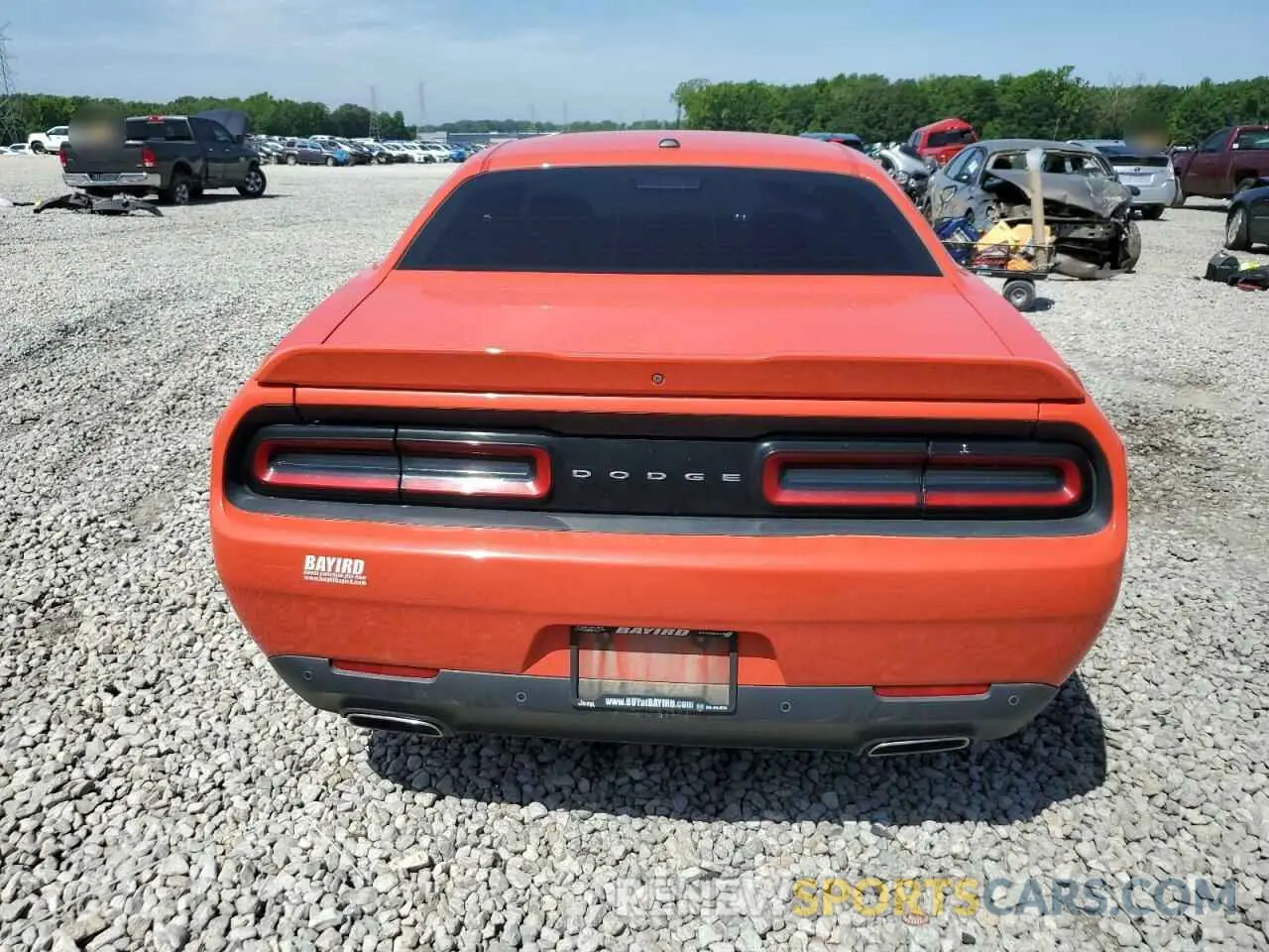 6 Photograph of a damaged car 2C3CDZJG7LH113191 DODGE CHALLENGER 2020