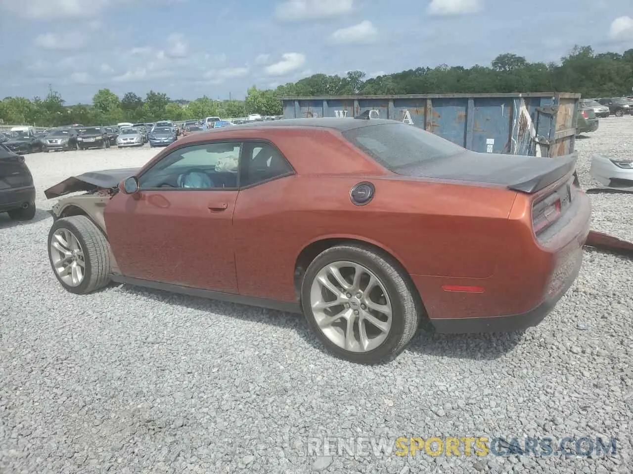 2 Photograph of a damaged car 2C3CDZJG7LH174699 DODGE CHALLENGER 2020