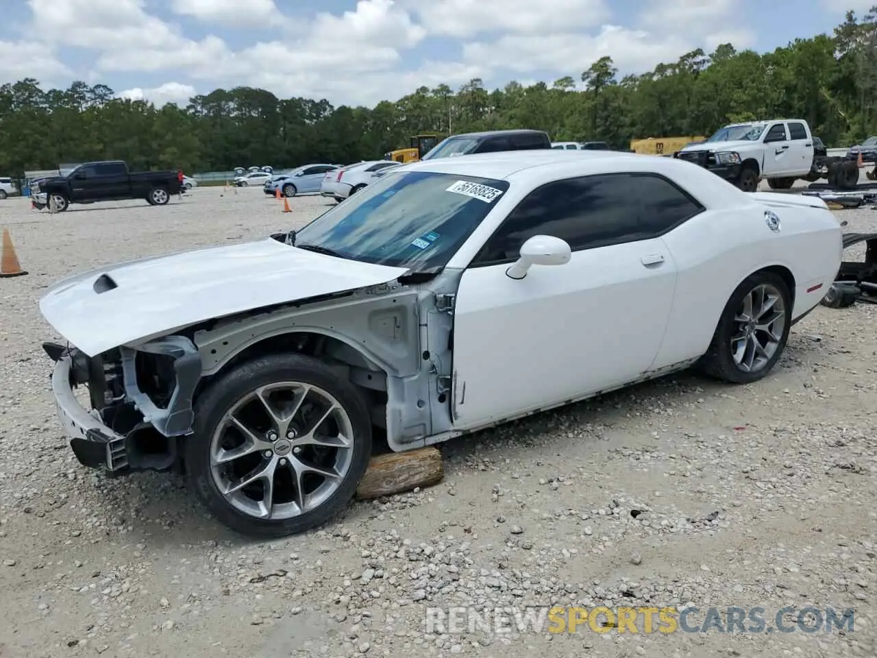 1 Photograph of a damaged car 2C3CDZJG7LH191518 DODGE CHALLENGER 2020