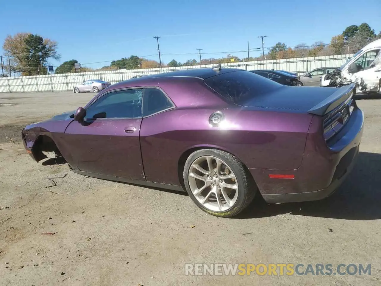 2 Photograph of a damaged car 2C3CDZJG8LH155952 DODGE CHALLENGER 2020