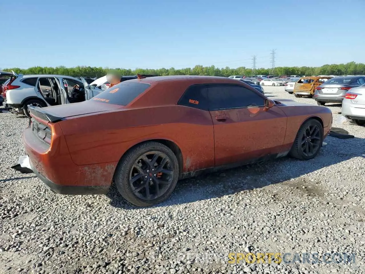 3 Photograph of a damaged car 2C3CDZJGXLH196499 DODGE CHALLENGER 2020