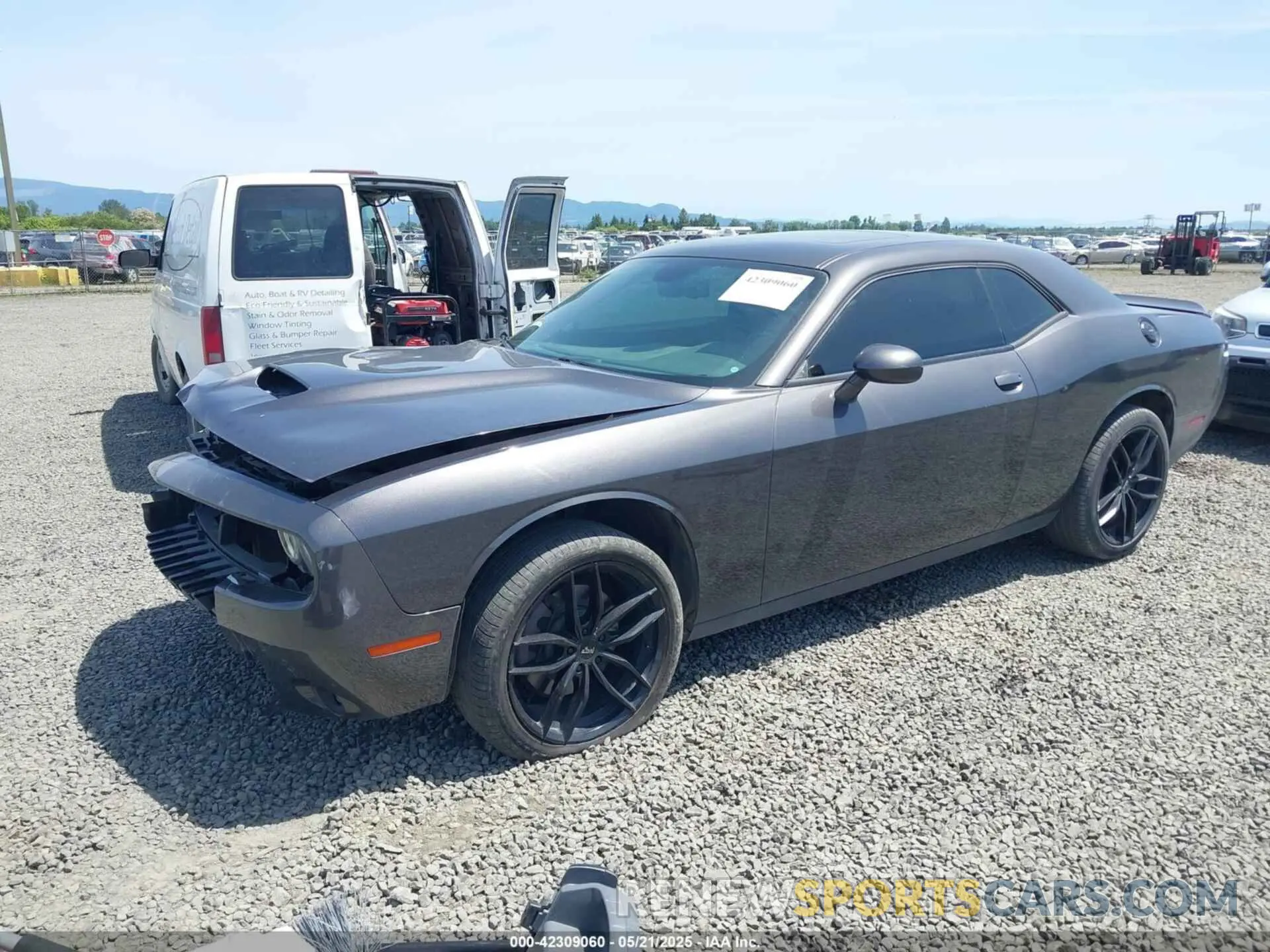2 Photograph of a damaged car 2C3CDZKG0LH104525 DODGE CHALLENGER 2020