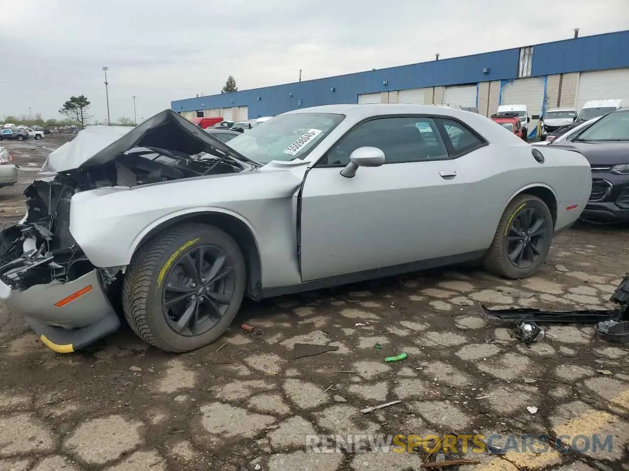 1 Photograph of a damaged car 2C3CDZKG4LH174755 DODGE CHALLENGER 2020