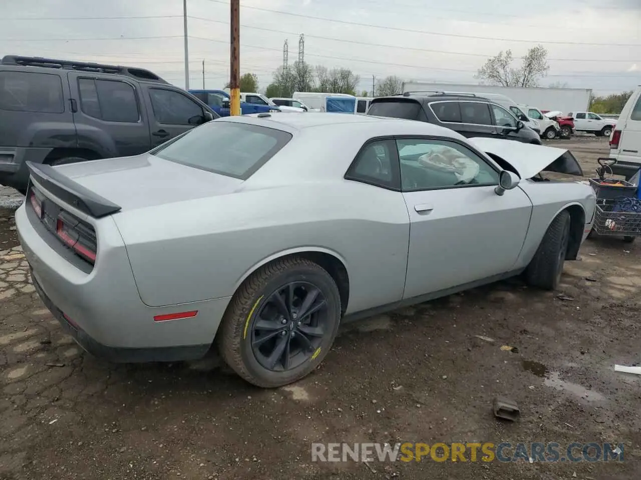 3 Photograph of a damaged car 2C3CDZKG4LH174755 DODGE CHALLENGER 2020