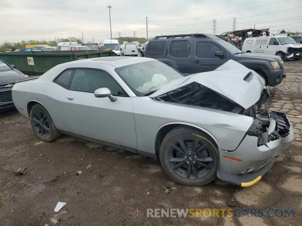 4 Photograph of a damaged car 2C3CDZKG4LH174755 DODGE CHALLENGER 2020