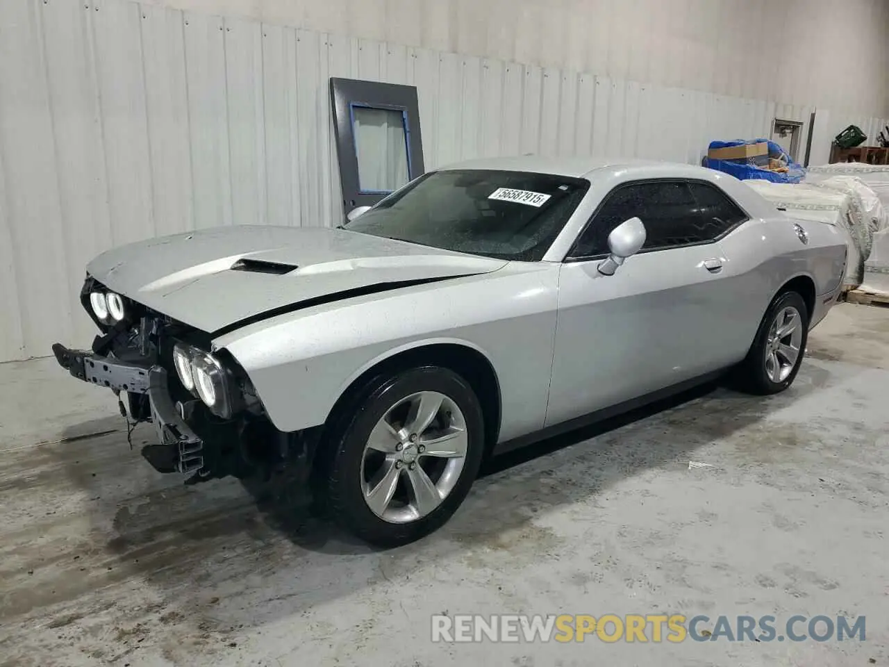 1 Photograph of a damaged car 2C3CDZAG0MH546952 DODGE CHALLENGER 2021