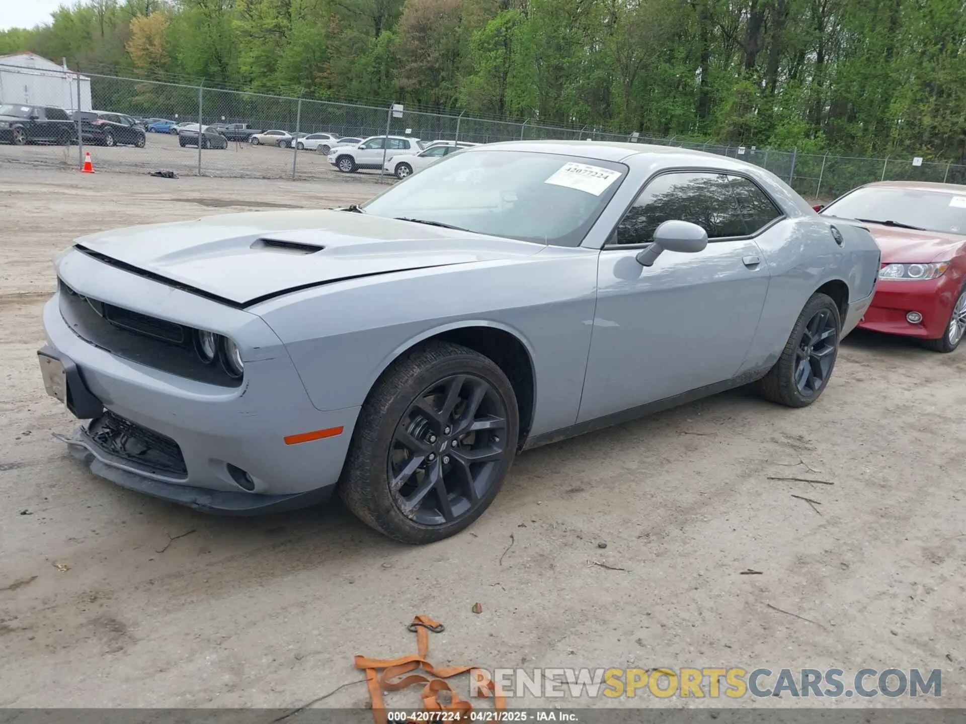 2 Photograph of a damaged car 2C3CDZAG0MH567865 DODGE CHALLENGER 2021